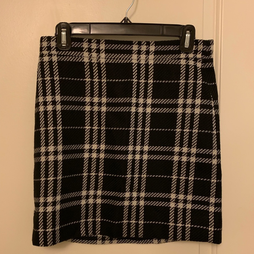 J Crew plaid skirt